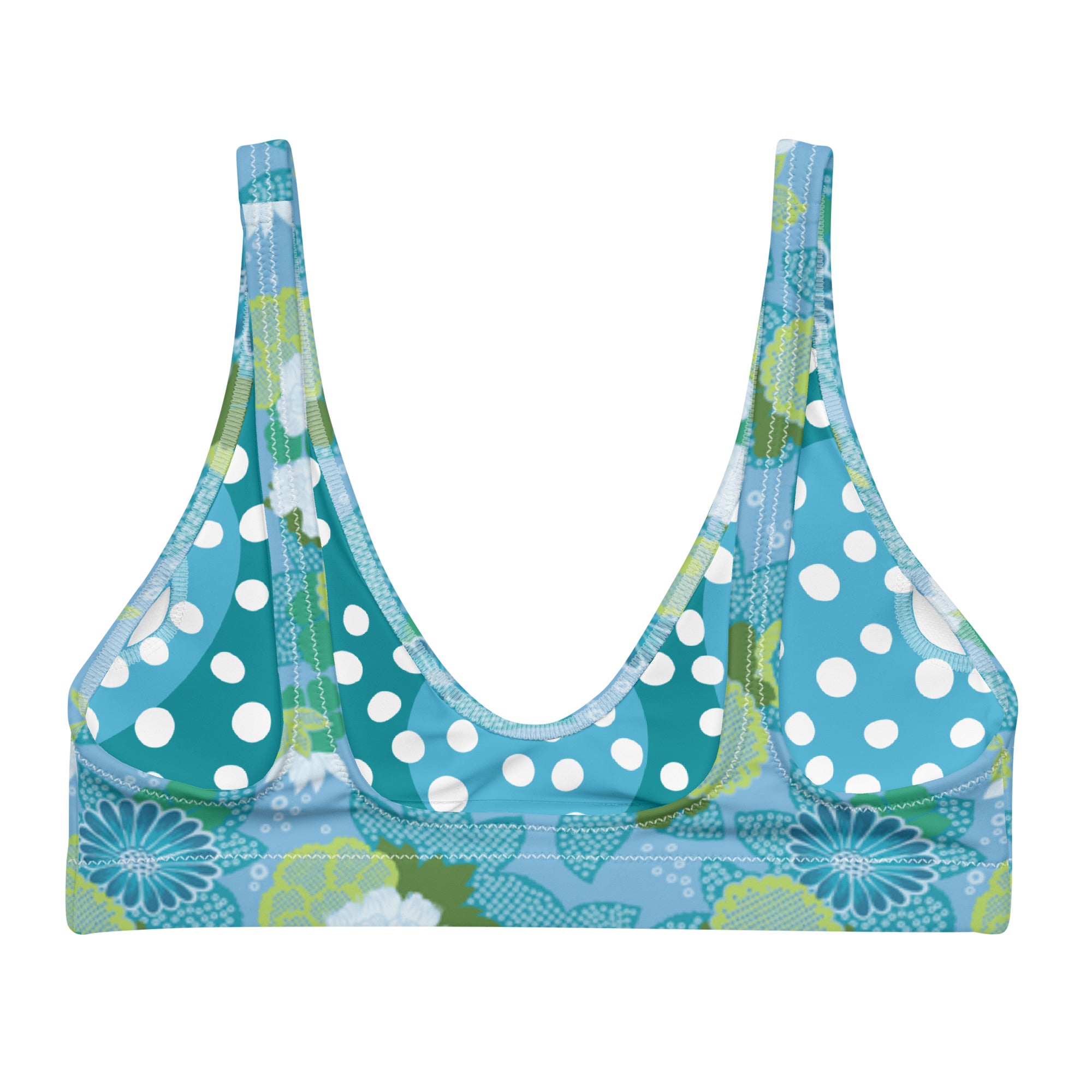 Hanna Printed Bikini Top