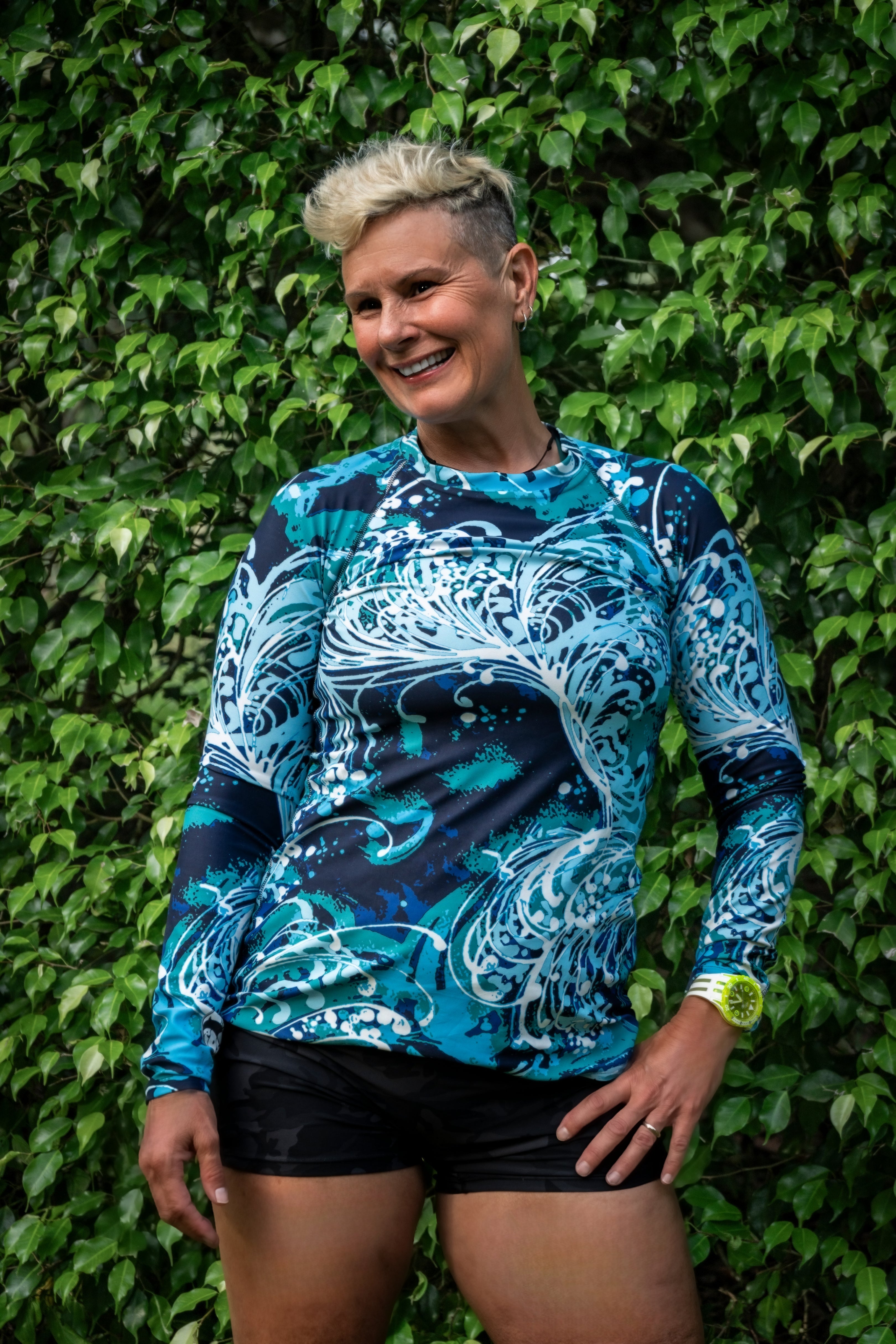 Niki Roxx Big Wave Rash guard