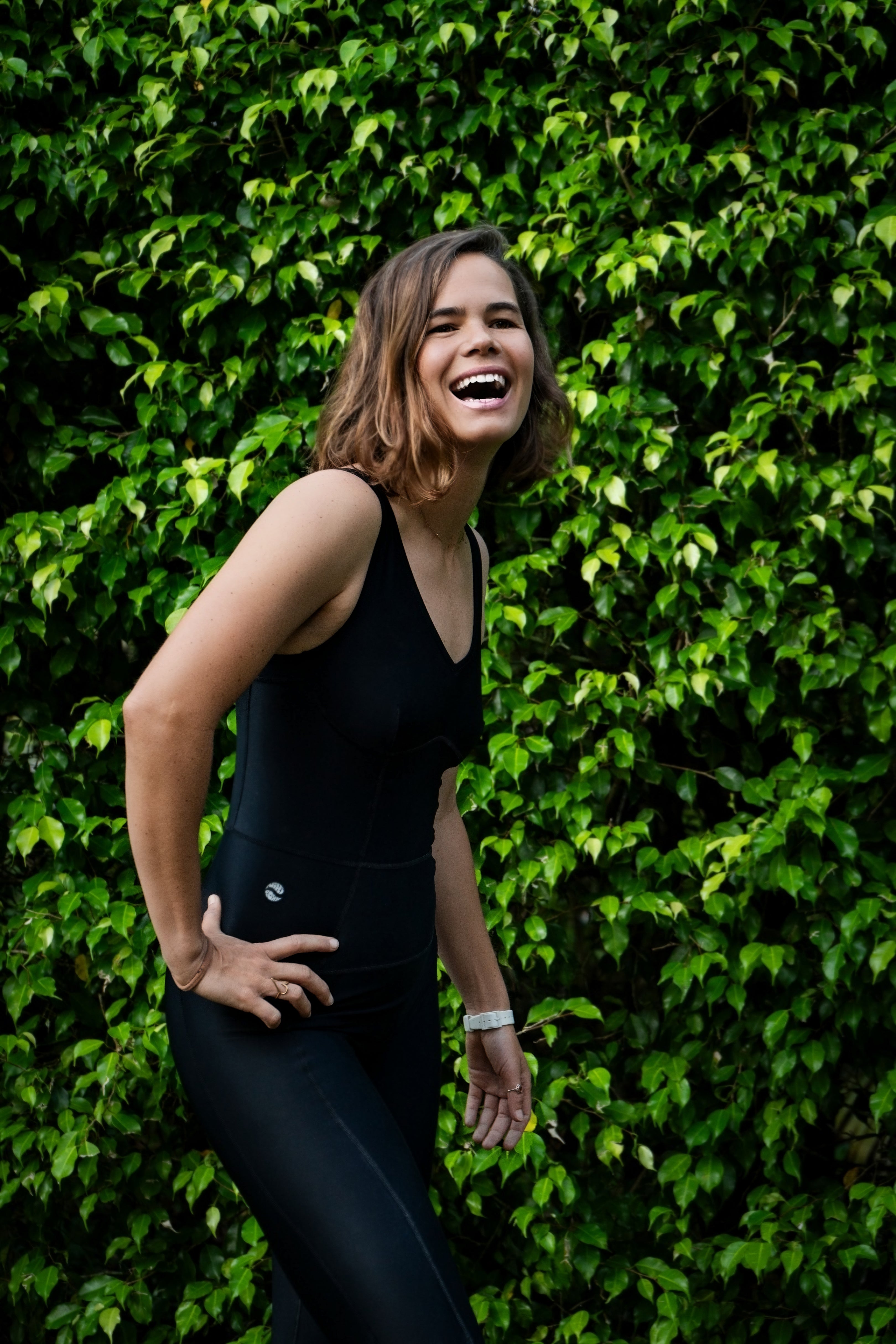 Niki Roxx Black Longjane Catsuit