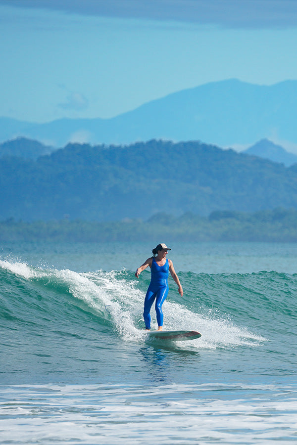 Niki Roxx Blue Longport Longjane Surfing