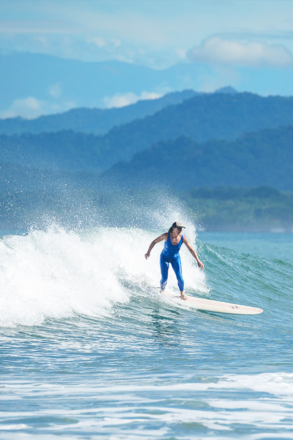 Niki Roxx Blue Longport Longjane Surfing