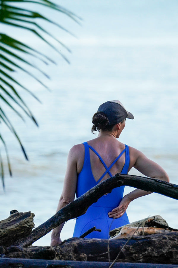 Niki Roxx Blue Longport Longjane Surfing