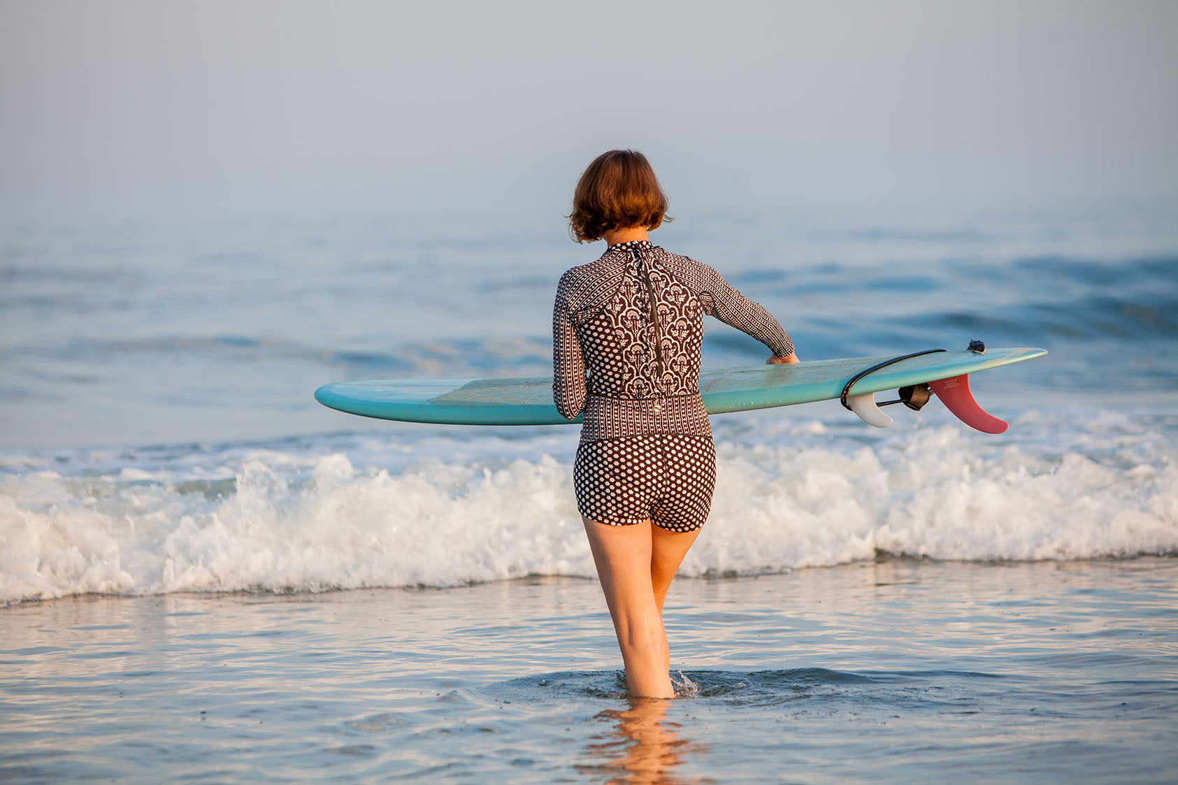 Niki Roxx Costa Rica Printed Margate Surf Shortie