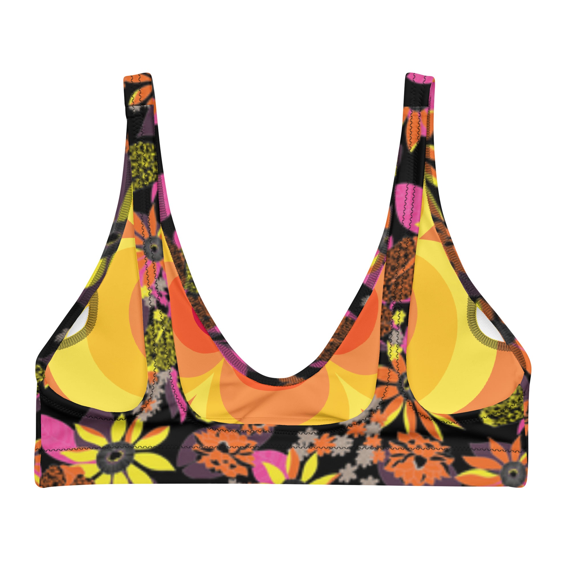 Dark Gardens Bikini Top back