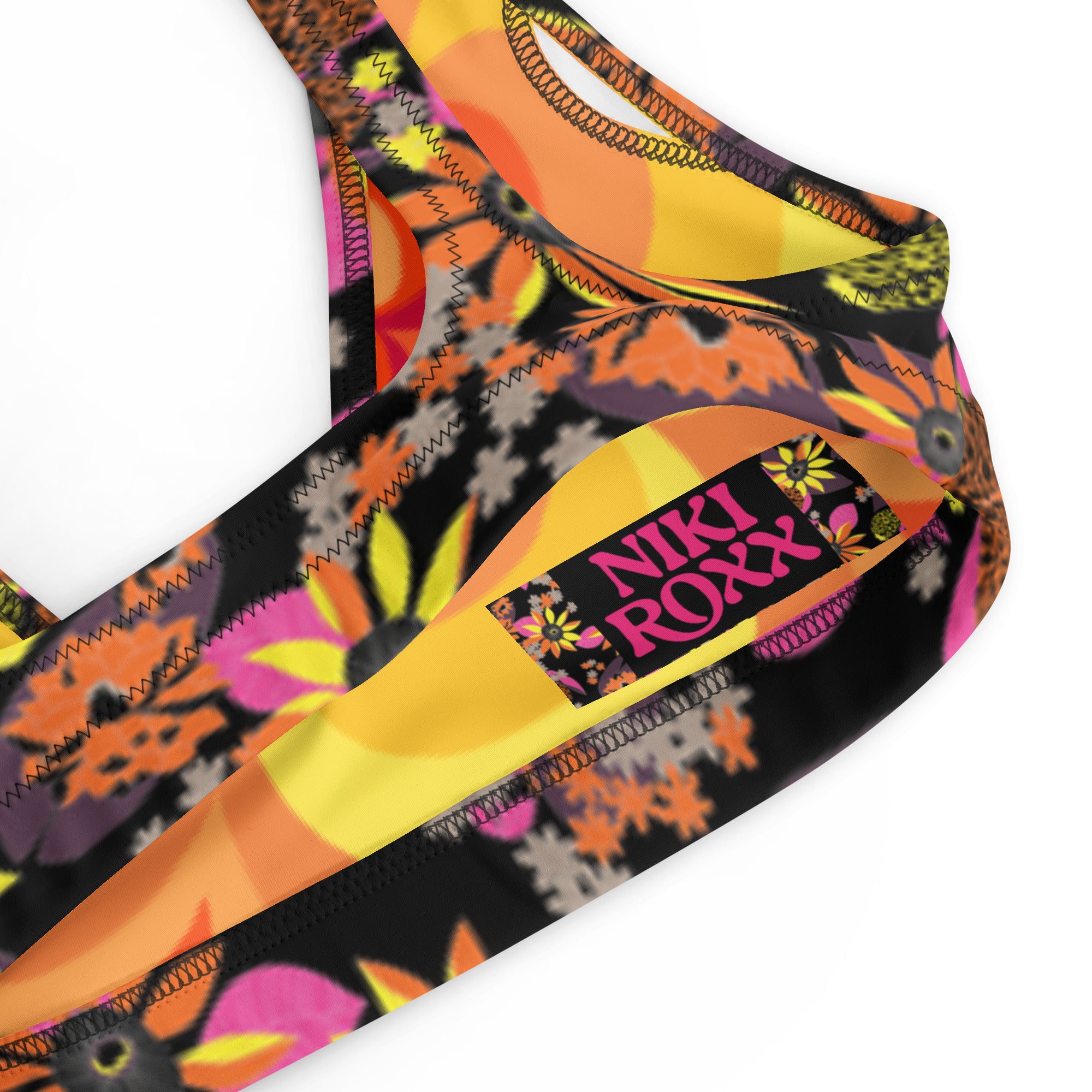 Dark Gardens Bikini Top Detail
