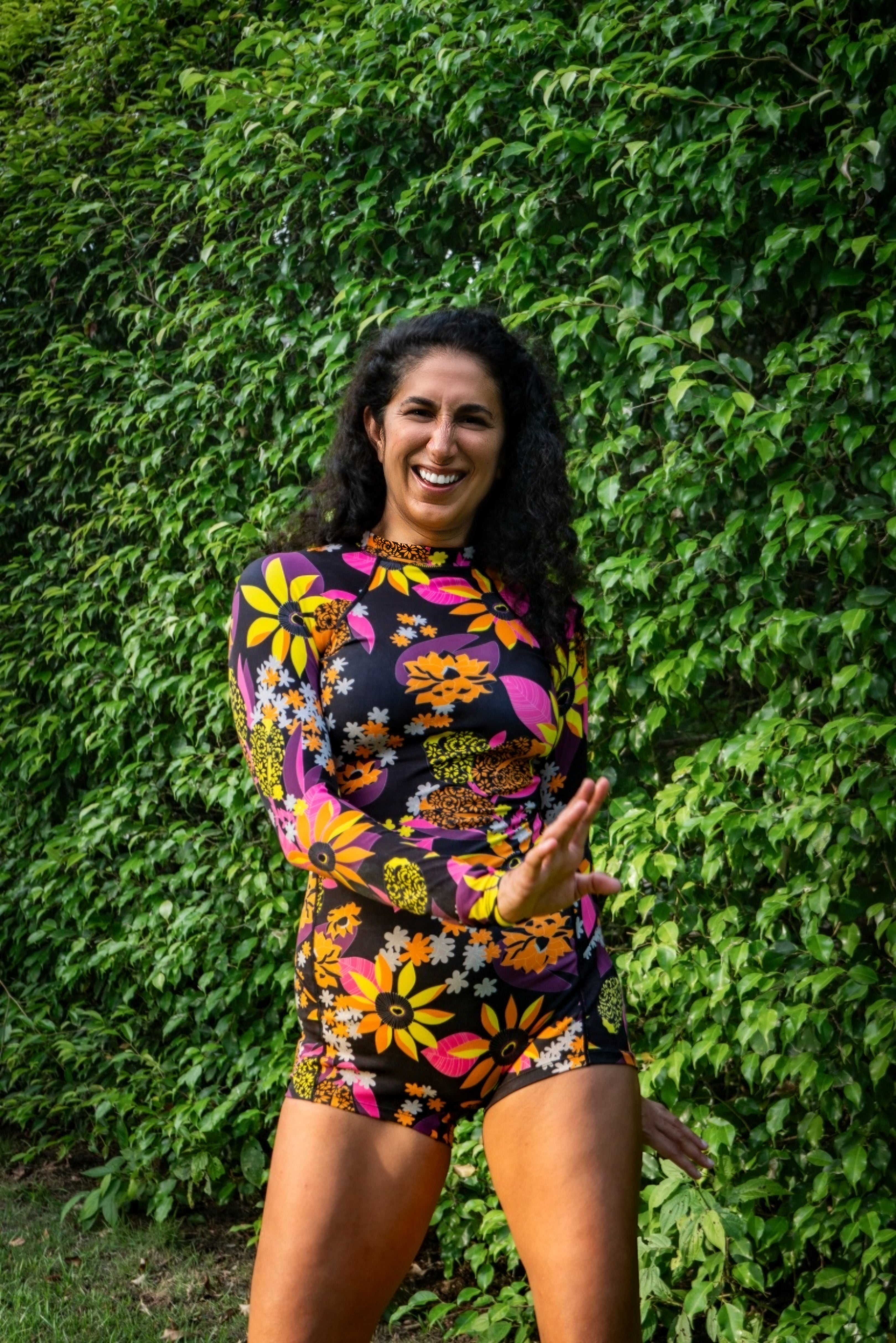 Niki Roxx Dark Gardens Margate Surf Shortie 