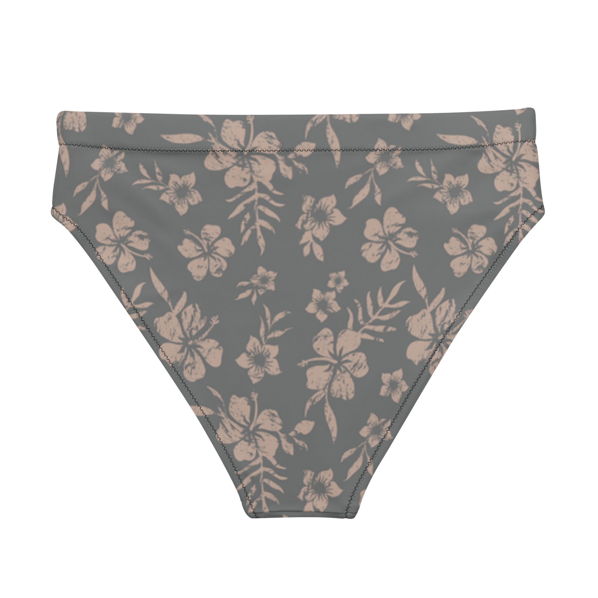Niki Roxx Grey Kailani Printed Bikini Bottom