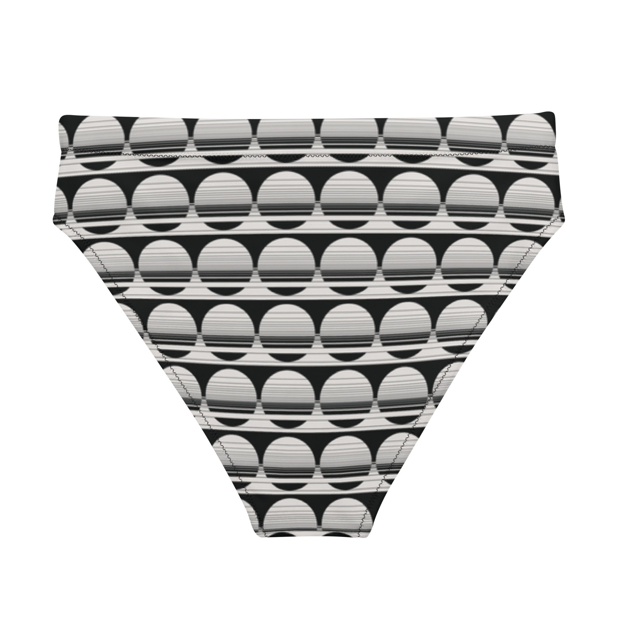 Niki Roxx Mod Mosaic Printed Bikini Bottom