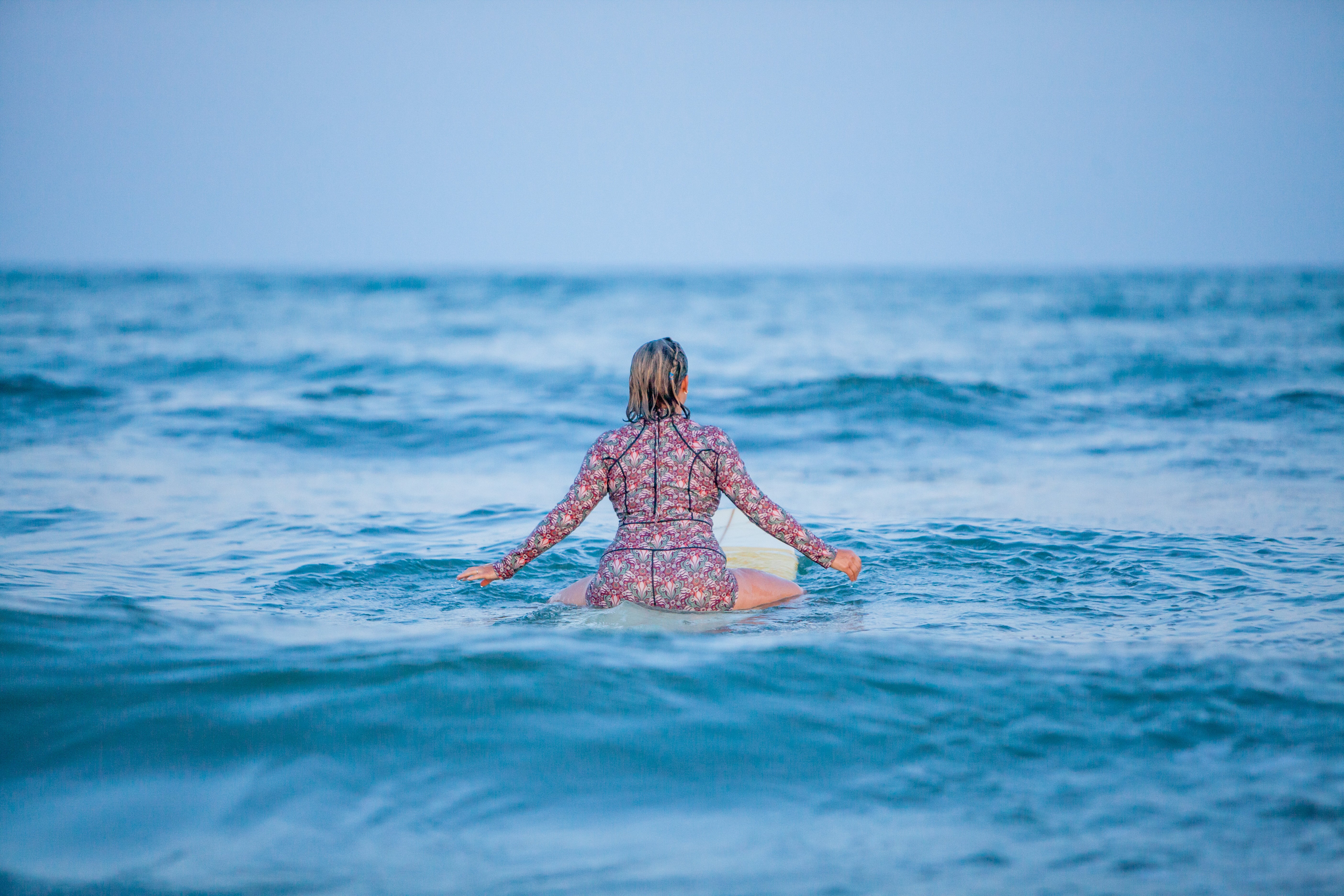 Niki Roxx Red Mrs Roper Margate Surf Shortie 