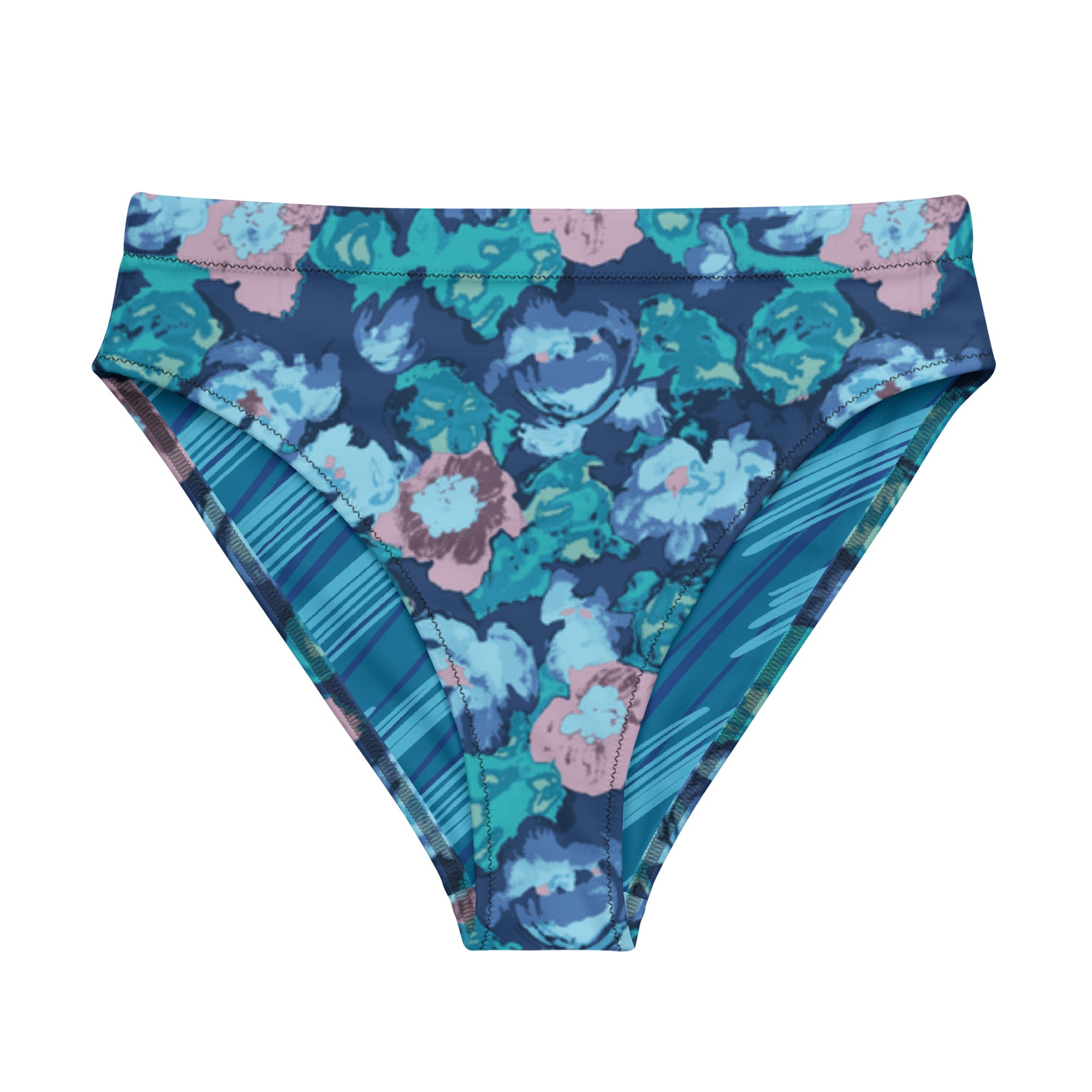 Niki Roxx Watercolor Floral Printed BikiniBottom