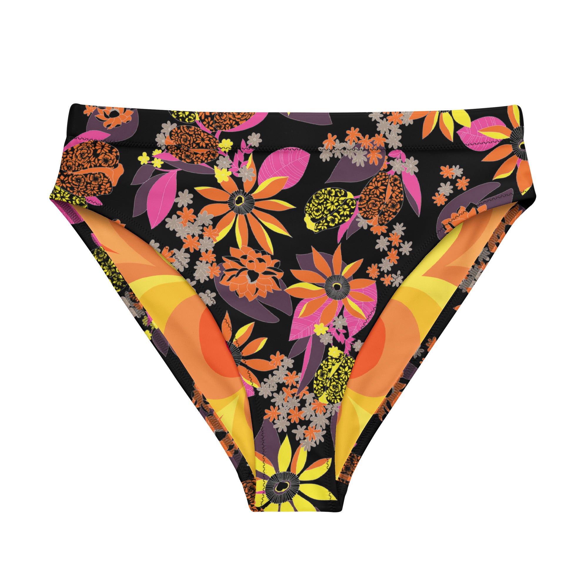 Pavones Beyond Recycled high-waisted bikini bottom