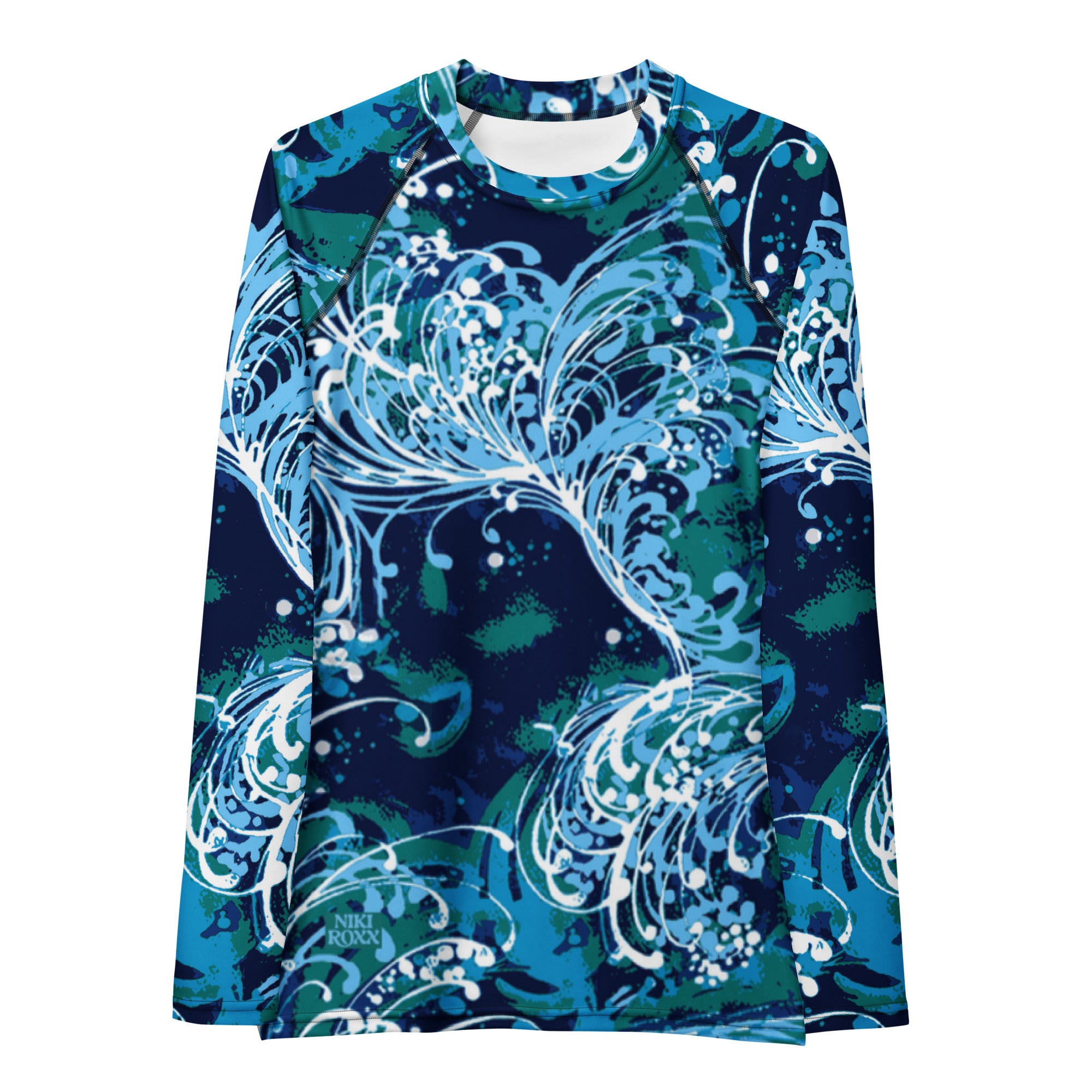 Rash★ Carla Long Sleeve Rash Guard: BIG WAVE Women's Rash Guard+