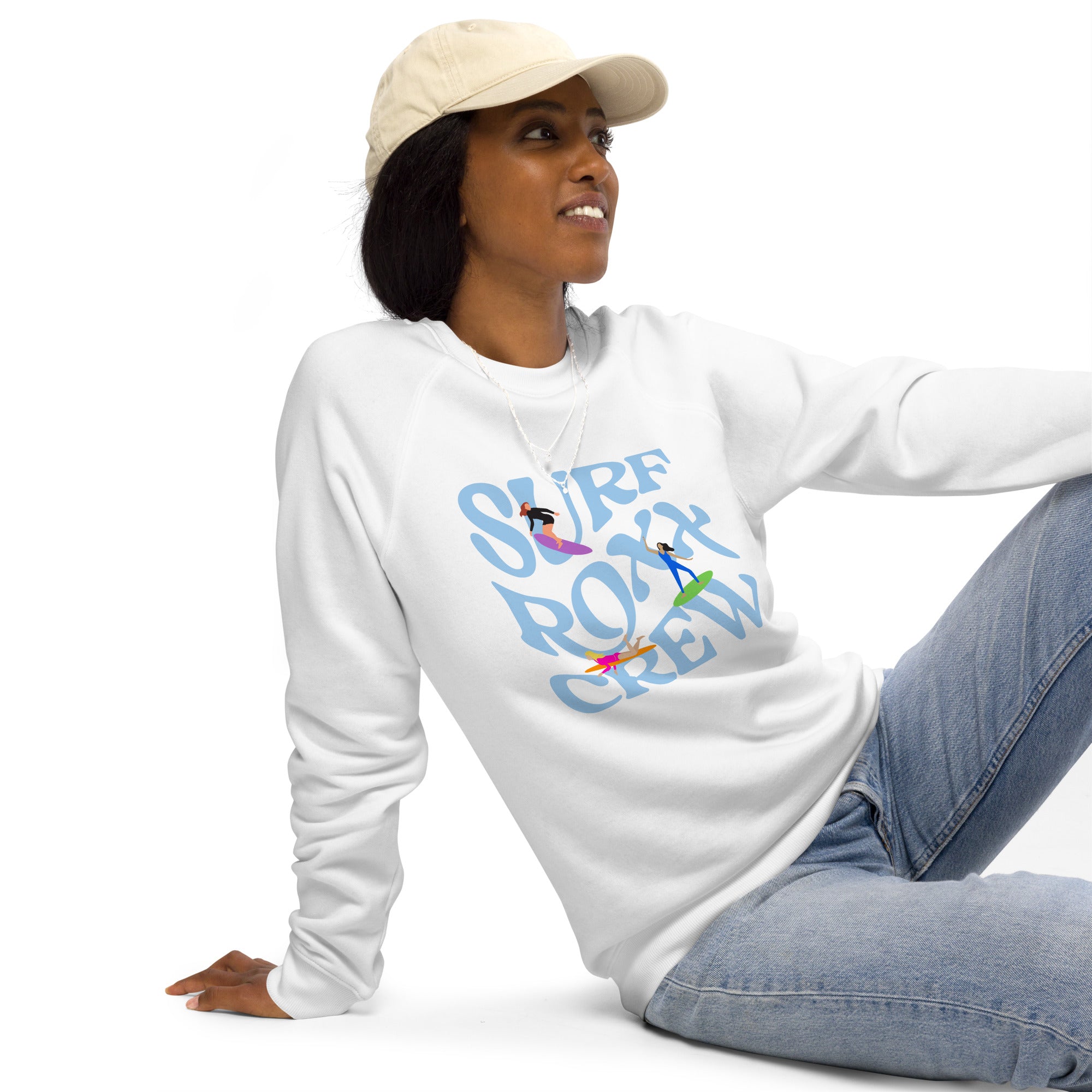 Surf Roxx Crew organic sweatshirt