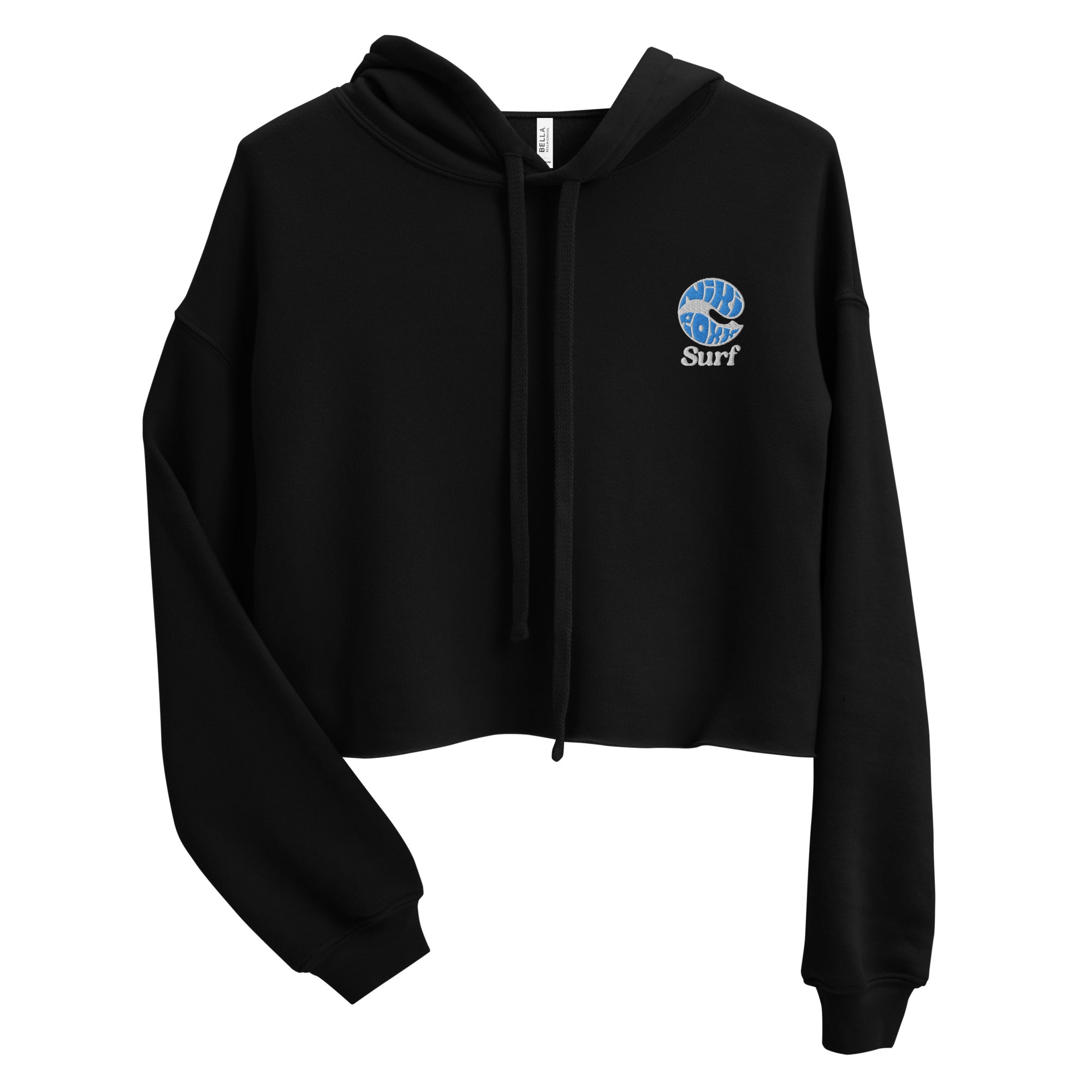 Ventnor Embroidered Crop Hoodie