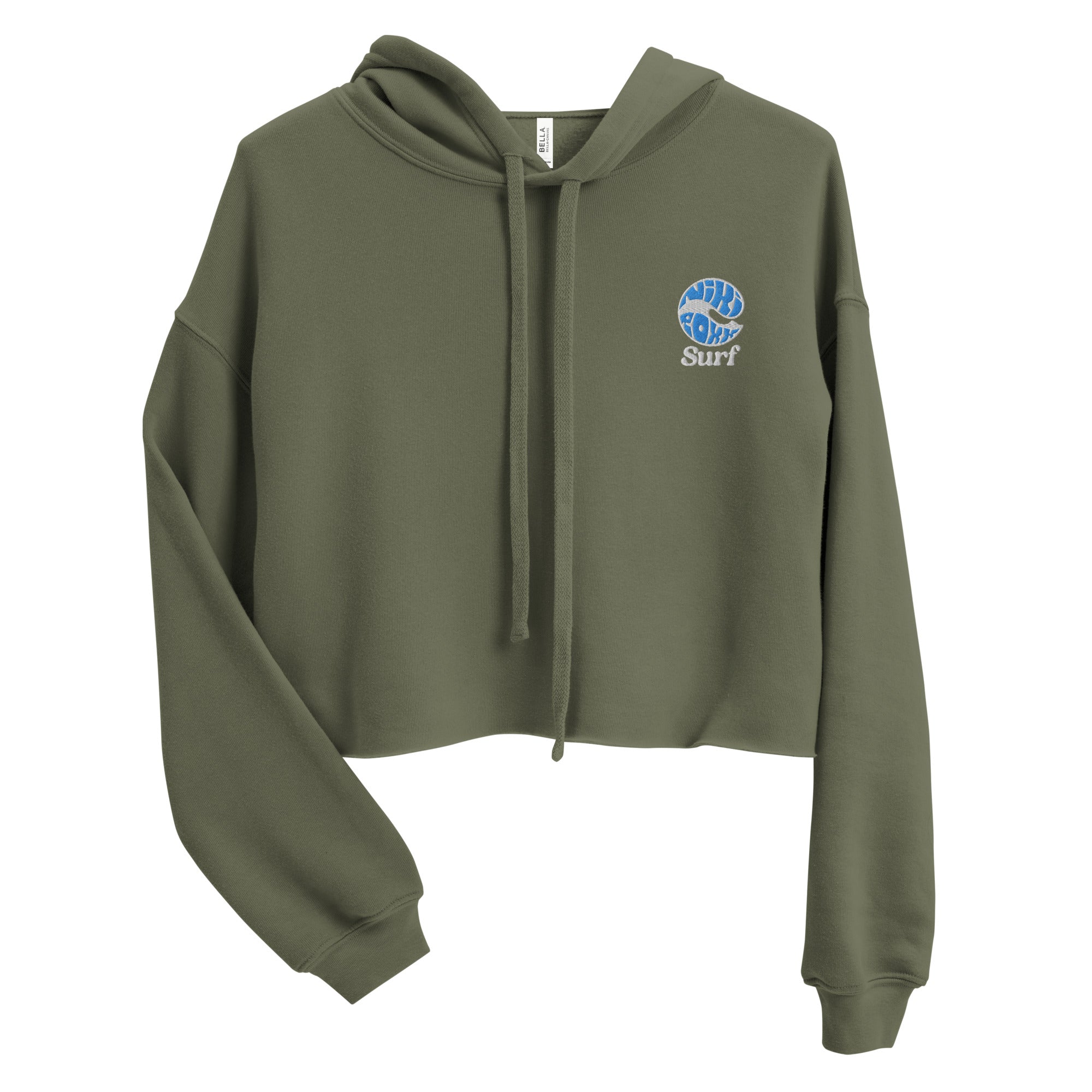 Ventnor Embroidered Crop Hoodie