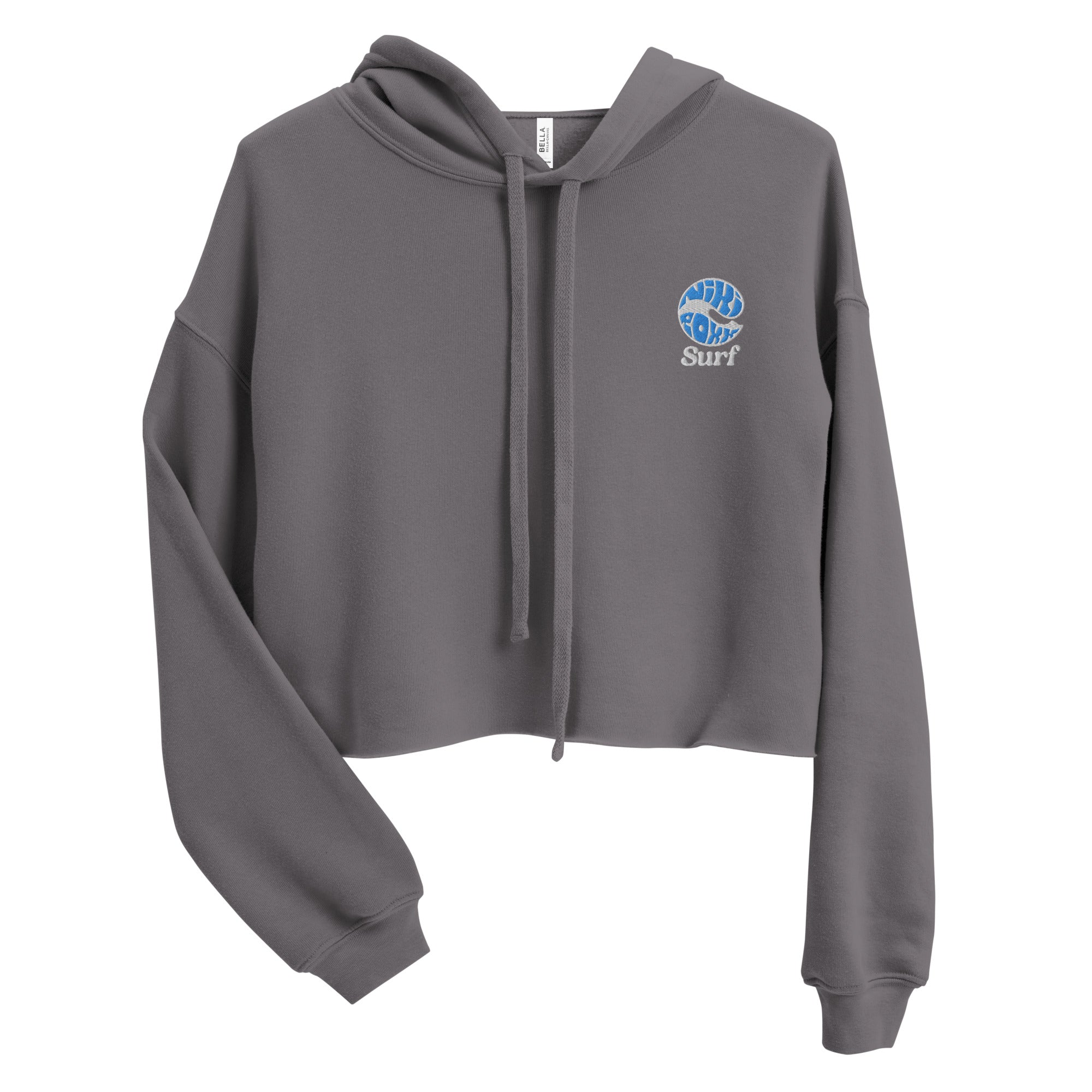 Ventnor Embroidered Crop Hoodie